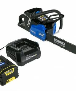 Kobalt Cordless Electric Chainsaws 80-volt Max 18-in Brushless Cordless Electric Chainsaw 2 Ah (Battery & Charger Included) 11 Kobalt Cordless Electric Chainsaws 80-volt Max 18-in Brushless Cordless Electric Chainsaw 2 Ah (Battery & Charger Included) -Lowes Store 04609719 scaled