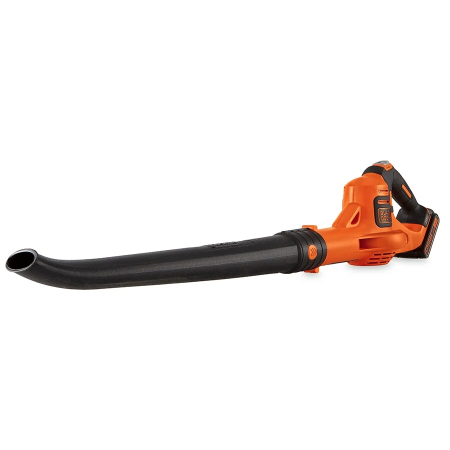 BLACK+DECKER Leaf Blowers POWERBOOST 20-volt Max 100-CFM Handheld Cordless Electric Leaf Blower 2 Ah (Battery & Charger Included) 6 BLACK+DECKER Leaf Blowers POWERBOOST 20-volt Max 100-CFM Handheld Cordless Electric Leaf Blower 2 Ah (Battery & Charger Included) - Image 6