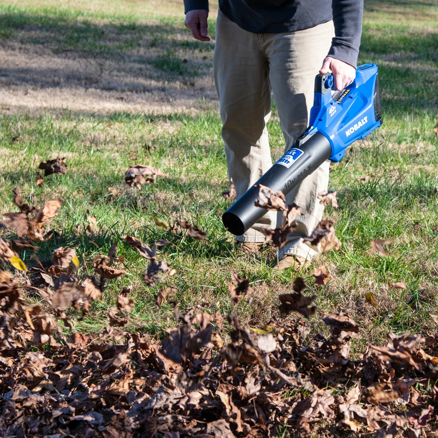Kobalt Leaf Blowers 40-Volt Max 110-MPH Handheld Cordless Electric Leaf Blower(Battery Not Included) 10 Kobalt Leaf Blowers 40-Volt Max 110-MPH Handheld Cordless Electric Leaf Blower(Battery Not Included) - Image 10
