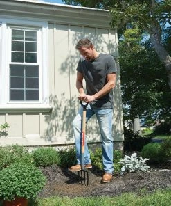 Alternative view of CRAFTSMAN Lawn & Garden Hand Tools 42-in L Wood-Handle Forged Spading Fork