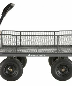 Gorilla Carts Wheelbarrows & Yard Carts 6-cu ft Steel Yard Cart 13 Gorilla Carts Wheelbarrows & Yard Carts 6-cu ft Steel Yard Cart -Lowes Store 10445311 scaled