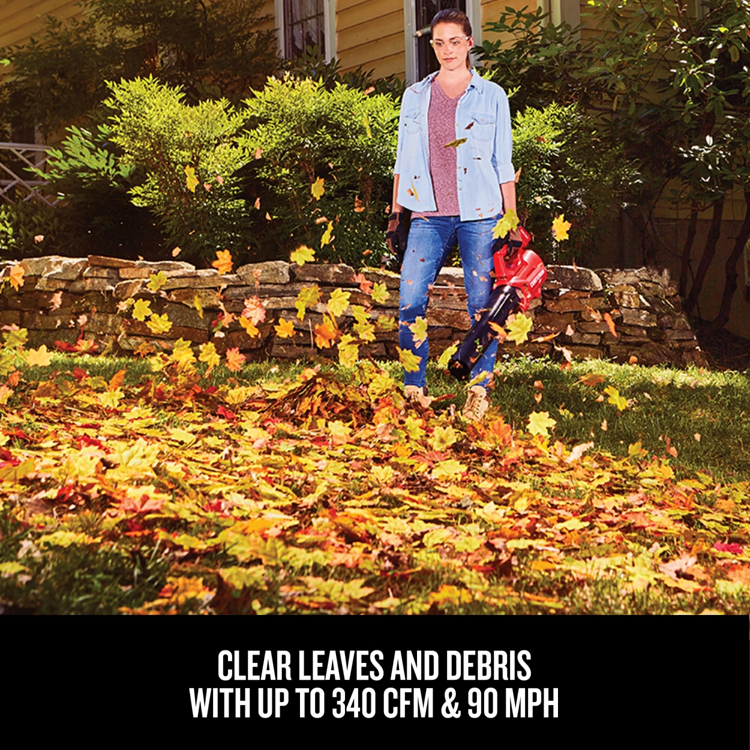 CRAFTSMAN Leaf Blowers 20-volt Max 340-CFM Handheld Cordless Electric Leaf Blower (Battery & Charger Included) 5 CRAFTSMAN Leaf Blowers 20-volt Max 340-CFM Handheld Cordless Electric Leaf Blower (Battery & Charger Included) - Image 5