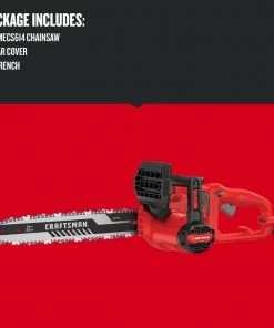CRAFTSMAN Chainsaws & Pole Saws 8-Amp 14-in Corded Electric Chainsaw 11 CRAFTSMAN Chainsaws & Pole Saws 8-Amp 14-in Corded Electric Chainsaw -Lowes Store 11884823