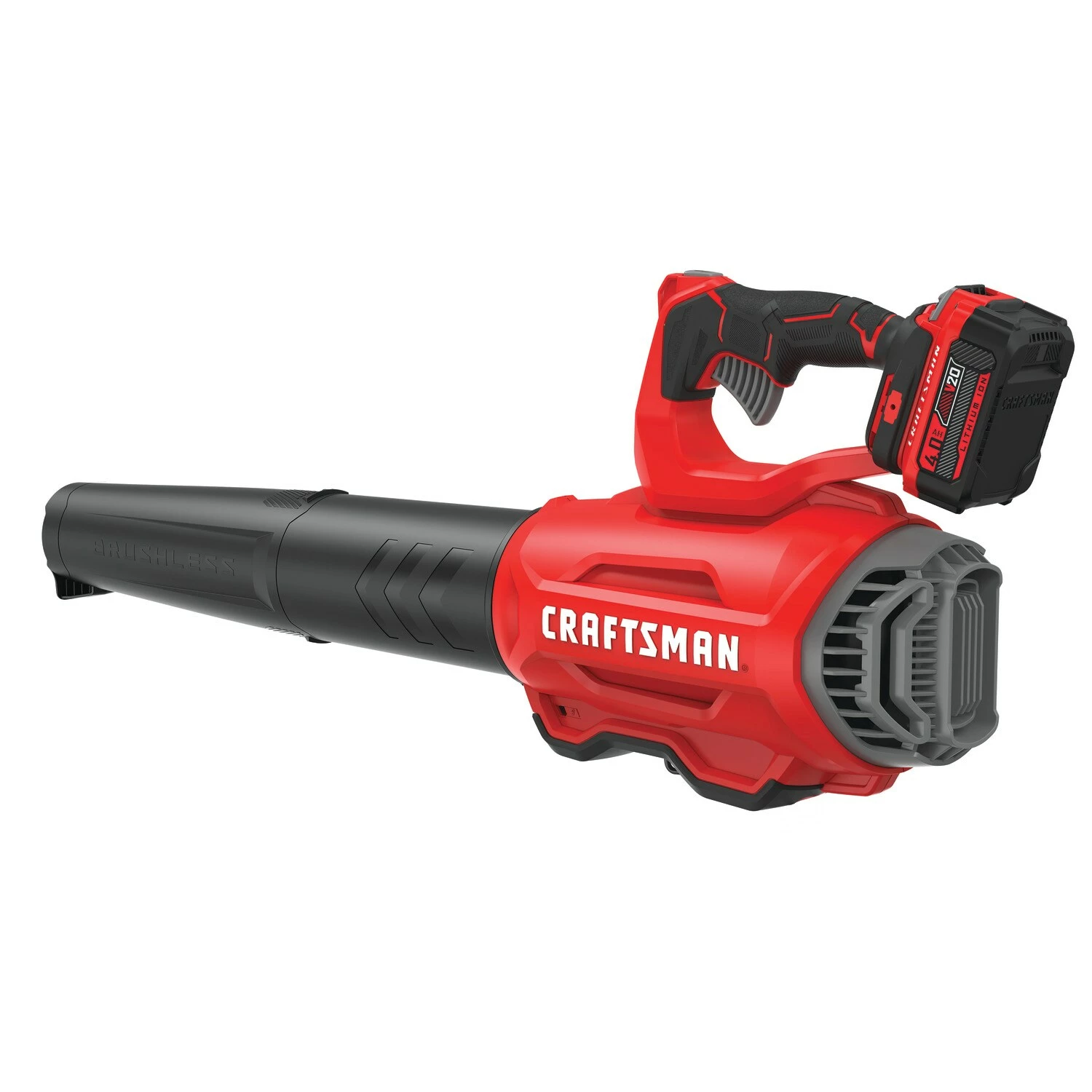 CRAFTSMAN Leaf Blowers V20 20-volt Max 350-CFM Brushless Handheld Cordless Electric Leaf Blower (Battery Included) 10 CRAFTSMAN Leaf Blowers V20 20-volt Max 350-CFM Brushless Handheld Cordless Electric Leaf Blower (Battery Included) - Image 10