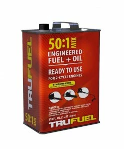 TruFuel Power Equipment Fuel 110-oz 50:1 Ethanol Free Pre-Blended 2-Cycle Fuel