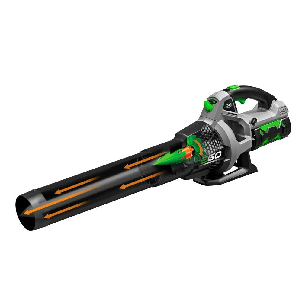 EGO Leaf Blowers POWER+ 530-CFM 56-volt 530-CFM Brushless Handheld Cordless Electric Leaf Blower 2.5 Ah (Battery & Charger Included) 10 EGO Leaf Blowers POWER+ 530-CFM 56-volt 530-CFM Brushless Handheld Cordless Electric Leaf Blower 2.5 Ah (Battery & Charger Included) - Image 10