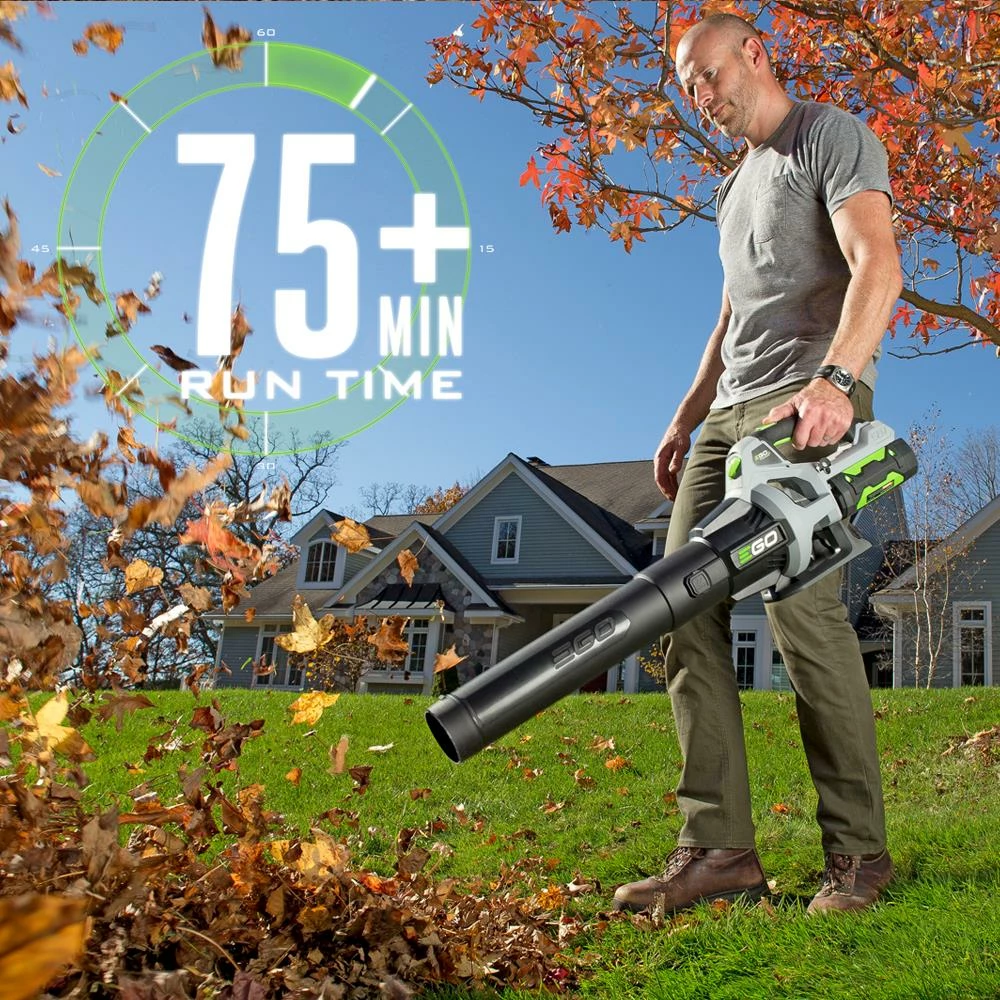 EGO Leaf Blowers POWER+ 530-CFM 56-volt 530-CFM Brushless Handheld Cordless Electric Leaf Blower 2.5 Ah (Battery & Charger Included) 5 EGO Leaf Blowers POWER+ 530-CFM 56-volt 530-CFM Brushless Handheld Cordless Electric Leaf Blower 2.5 Ah (Battery & Charger Included) - Image 5