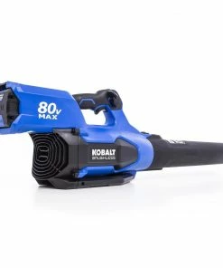 Alternative view of Kobalt Leaf Blowers 80-volt Max 630-CFM Brushless Handheld Cordless Electric Leaf Blower 2.5 Ah (Battery & Charger Included)