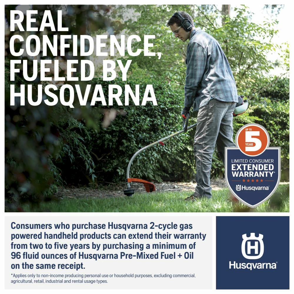 Husqvarna Trimmers & Edgers 128LD 28-cc 2-Cycle 17-in Straight Shaft Gas String Trimmer with Attachment Capable 19 Husqvarna Trimmers & Edgers 128LD 28-cc 2-Cycle 17-in Straight Shaft Gas String Trimmer with Attachment Capable - Image 19
