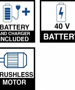 Alternative view of Kobalt Lawn Mowers 40-Volt Max Brushless 19-in Push Cordless Electric Lawn Mower 4 Ah (Battery and Charger Included)
