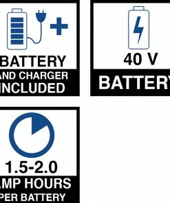 Alternative view of Kobalt Trimmers & Edgers 40-Volt 24-in Dual Cordless Electric Hedge Trimmer 2 Ah (Battery & Charger Included)