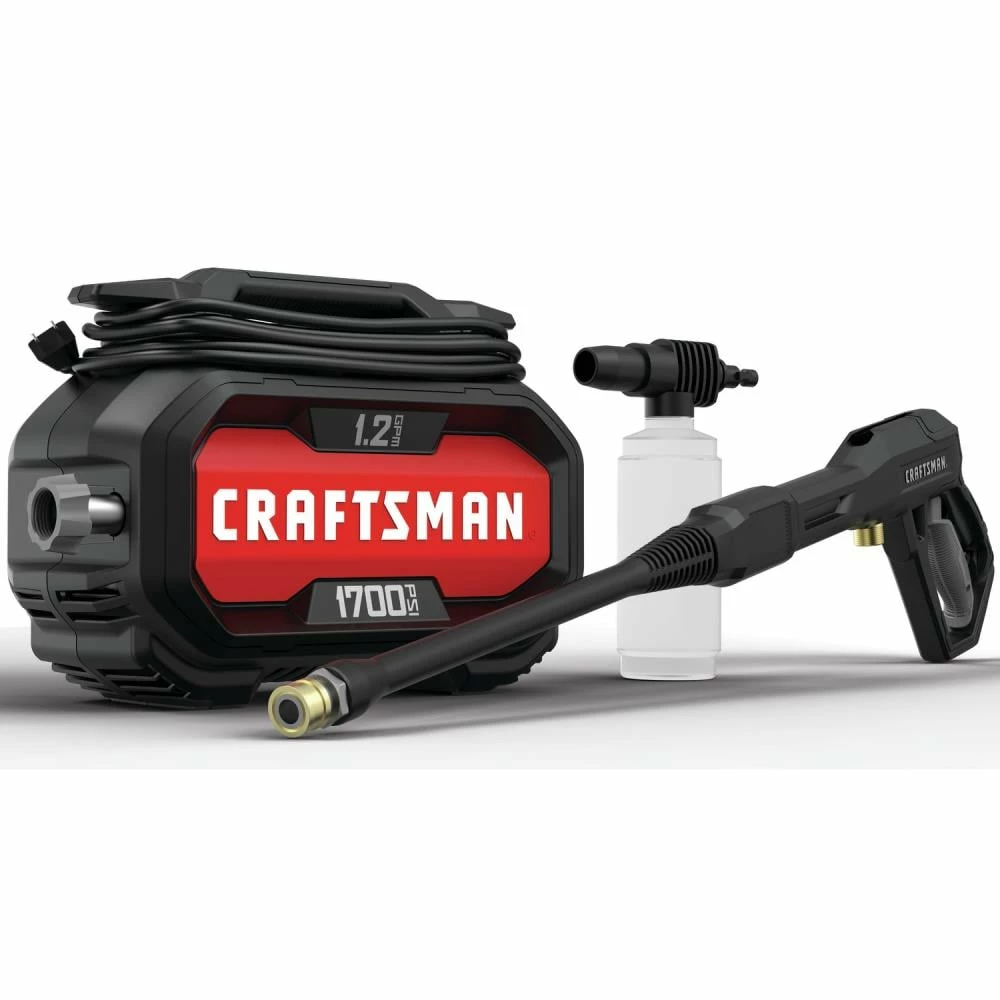 CRAFTSMAN Pressure Washers 1700-PSI 1.2-GPM Cold Water Electric Pressure Washer 13 CRAFTSMAN Pressure Washers 1700-PSI 1.2-GPM Cold Water Electric Pressure Washer - Image 13