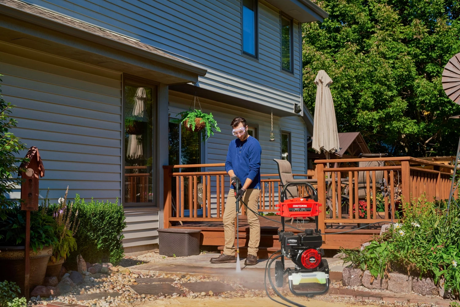 CRAFTSMAN Pressure Washers 3000 PSI 2.3-Gallon Cold Water Gas Pressure Washer Briggs & Stratton Engine 7 CRAFTSMAN Pressure Washers 3000 PSI 2.3-Gallon Cold Water Gas Pressure Washer Briggs & Stratton Engine - Image 7