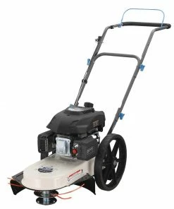 Pulsar Products Trimmers & Edgers Pulsar 22” Cutting Swath Gas-Powered Walk Behind String Trimmer with Adjustable Height Settings