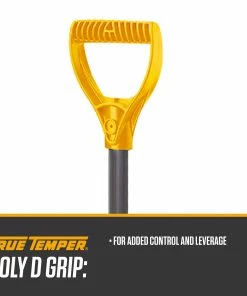 True Temper Lawn & Garden Hand Tools 24-in Poly Snow Shovel with 36-in Steel Handle 7 True Temper Lawn & Garden Hand Tools 24-in Poly Snow Shovel with 36-in Steel Handle -Lowes Store 46301998